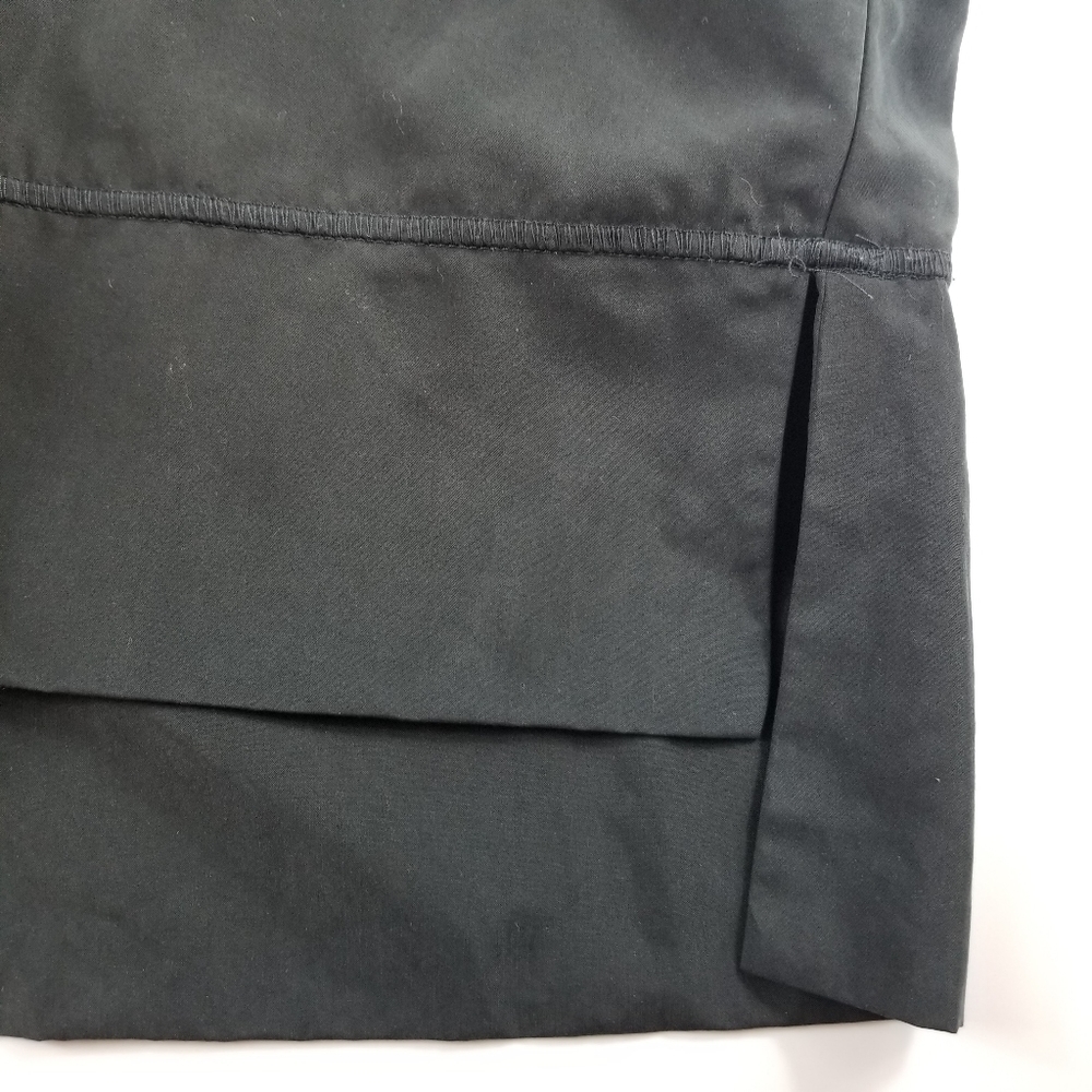 Silence + Noise Kaden Dolman Cocoon Shirt Dress in Black, M - Picture 7 of 15